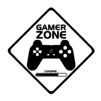 Sticker Gamer zone